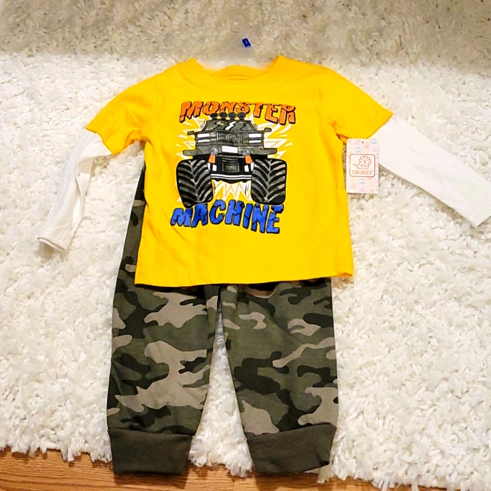 NWT Swiggles Boys Set 2T